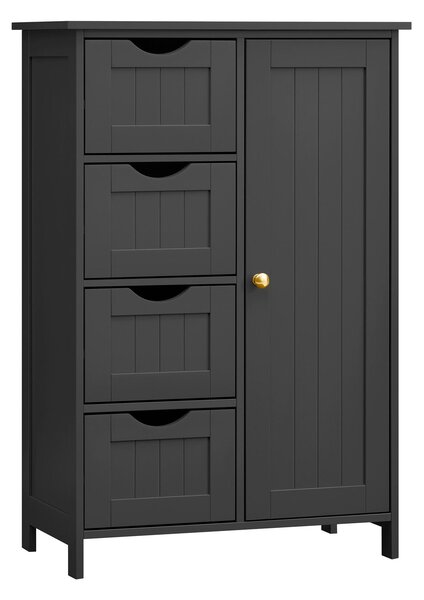 MIDI SKŘÍŇKA, černá, 55/82/30 cm MID.YOU - Koupelnové série, Online Only