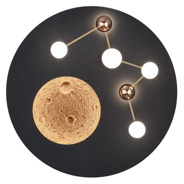 Trio 644810132 LED přisazený lustr Zodiac | 42W integrovaný LED zdroj | 5100 lm | 2300+3000+4000K
