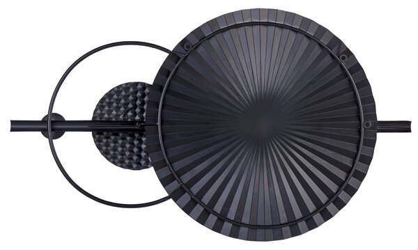 Závěsná ozdoba RUTHENIUM 59 cm Kov Černá