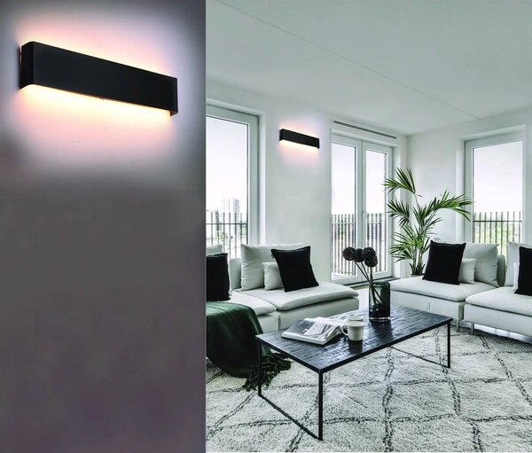 Designové nástěnné svítidlo Galasso 83 černá