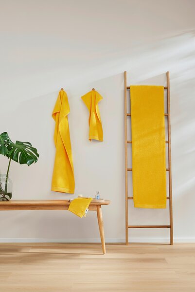 OSUŠKA DO SPRCHY, 70/140 cm, žlutá S. Oliver - Osušky, Online Only