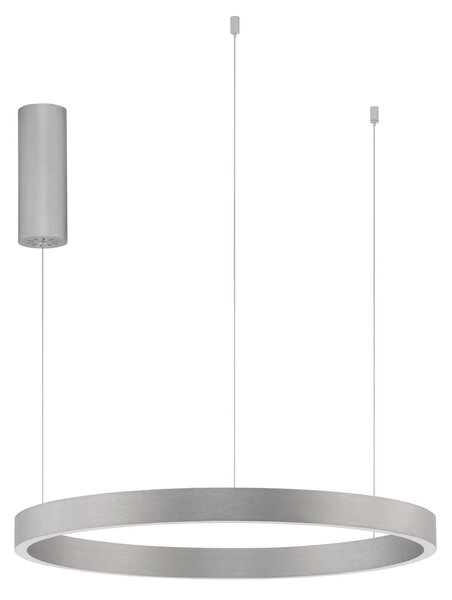 LED lustr Elowen 60 stříbrná – Šedá