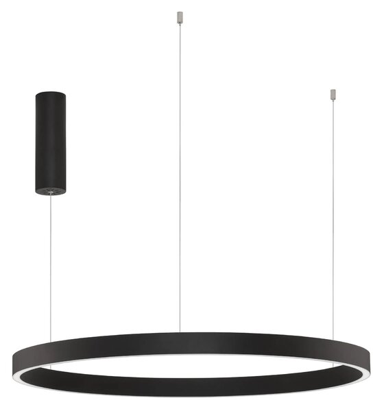 LED lustr Elowen 80 černé – Černá