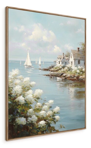 Tištěný obraz s rámem 60x80 cm Quiet Bay – Styler