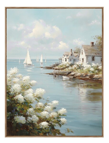 Tištěný obraz s rámem 60x80 cm Quiet Bay – Styler
