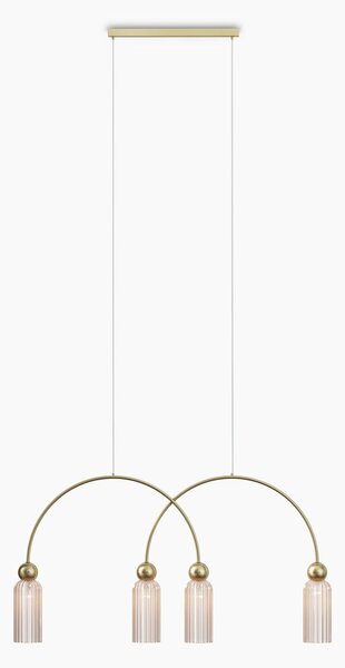 STROPNÍ ZÁVĚSNÉ SVÍTIDLO, 110/10/60 cm MAYTONI - Online Only svítidla, Online Only