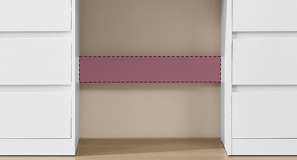 SONGMICS Toaletní stolek s LED osvětlením a nabíjecí stanicí Vasagle Niro 107 cm bílý
