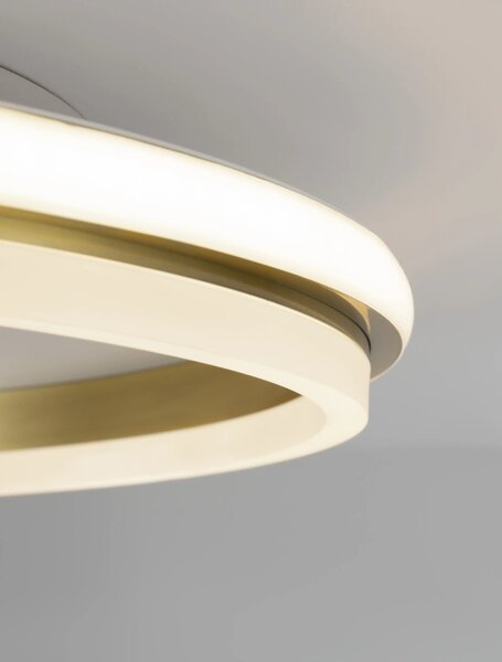 LED stropní svítidlo Willow R 45 zlaté – Zlatá