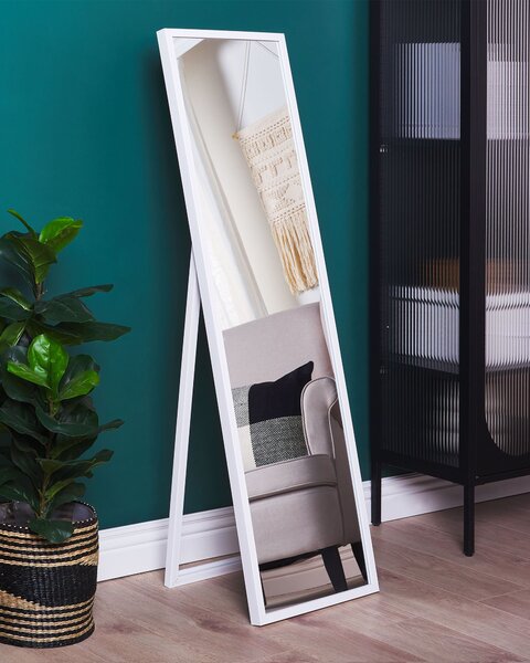 Stojací zrcadlo TORCY 140 cm Bílá