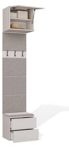 TP Living Předsíňová stěna Haga 1W2S 50 cm kašmír