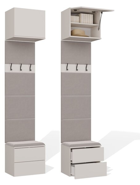 TP Living Předsíňová stěna Haga 1W2S 50 cm kašmír