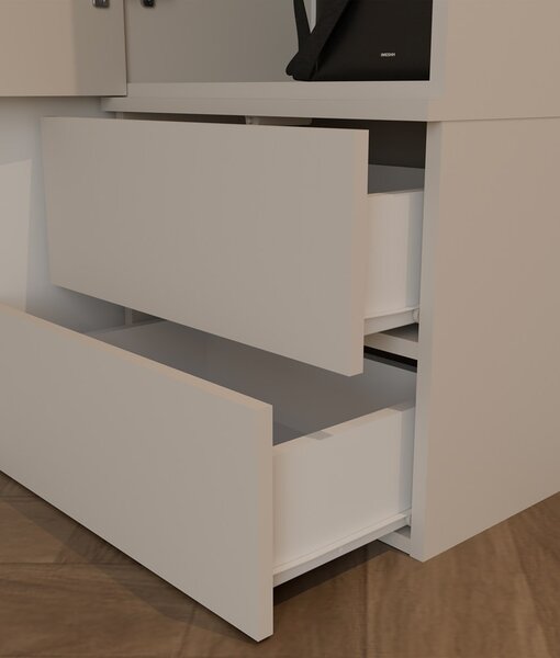 TP Living Předsíňová skříň Haga 1SZ2S 50 cm kašmír