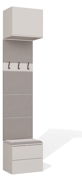 TP Living Předsíňová stěna Haga 1W2S 50 cm kašmír