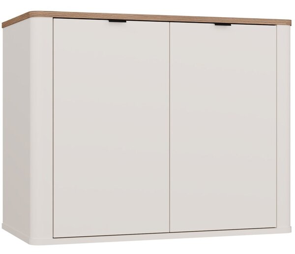 TP Living Závěsná skříňka pod umyvadlo s deskou Cordoba 80 cm kašmír/dub Castello