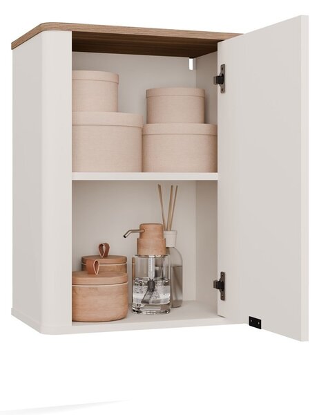 TP Living Závěsná koupelnová skříňka Cordoba 48 cm kašmír/dub Castello