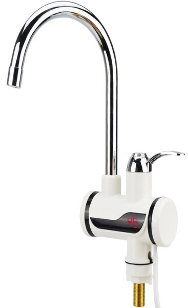 Průtokový ohřívač vody 3000 W s LCD displejem PW15419