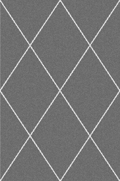 Koberec Morocco Royal Rhombs dark grey/cream 160x230cm