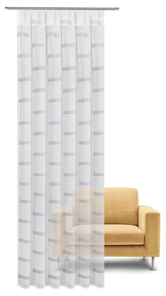 Záclona FLEX šedá, 140x235 cm