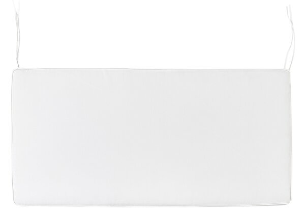 Polstr na lavici VIVARA 112 x 54 cm Krémově bílá
