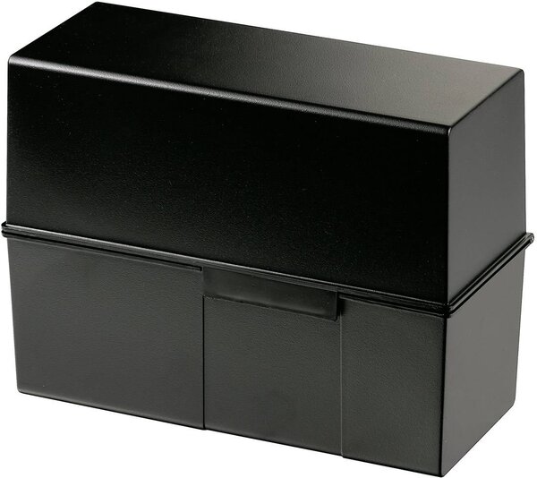 HAN HAN - Kartei - für A5 - Kapazität: 300 Karten 975-13 kartotéční box černá max. počet karet: 500 karet DIN A5 na šířku