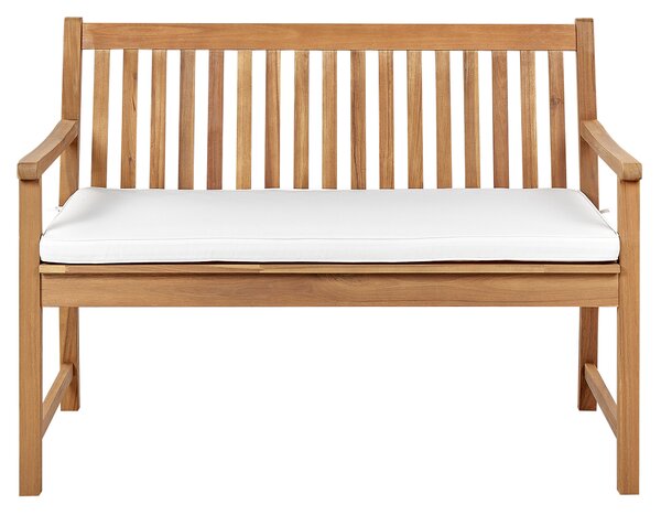 Polstr na lavici VIVARA 112 x 54 cm Krémově bílá