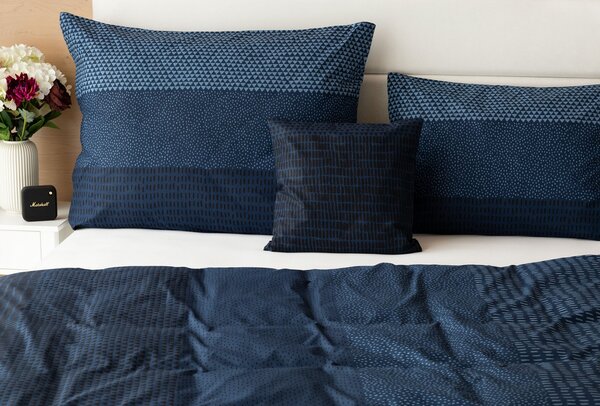 Povlečení Lewis Blue Bavlna deluxe 1x 200/200, 2x 70/90