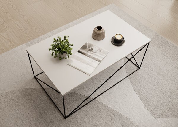 ADRK Furniture Konferenční stolek Dante CT-DAN-B-WM