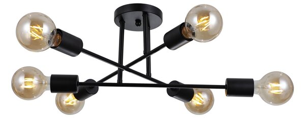 Italux PND-4052-6-BL přisazené stropní svítidlo Formio | 6x40W E27