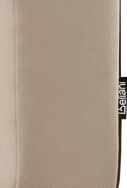 Postel Umělý samet BRIN 140 x 200 cm Taupe