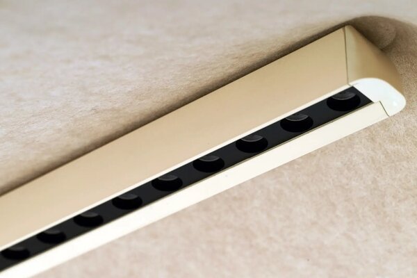Designový lustr Felman beige – LED integrovaný