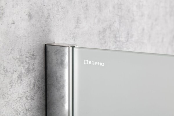 Sapho Sapho, Oddělovací stěna mezi pisoáry 40x100cm, matné sklo