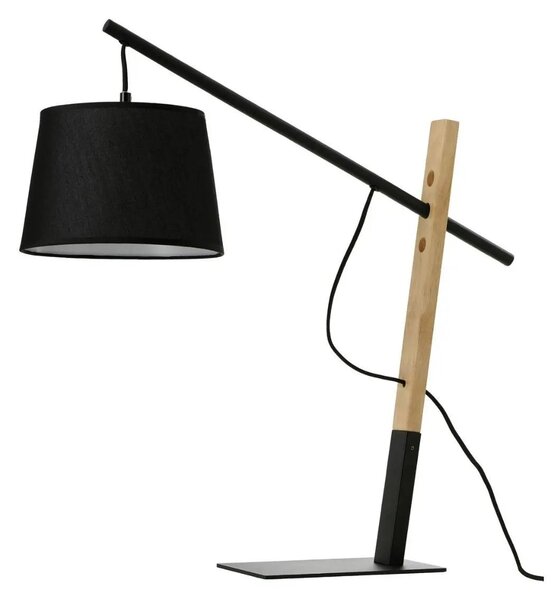 Moderní stolní lampa Garda černá – E27