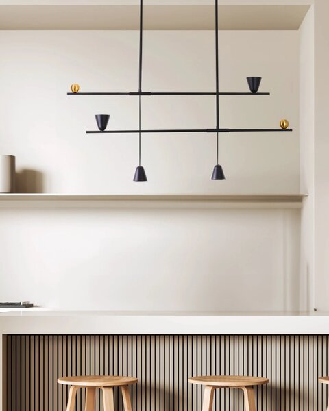 Designový lustr Spoleto – LED integrovaný