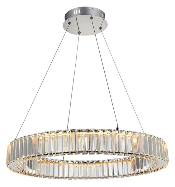 Luxusní stmívatelný lustr Spark 60 Chrome – Chromová
