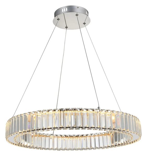 Luxusní stmívatelný lustr Spark 60 Chrome – Chromová