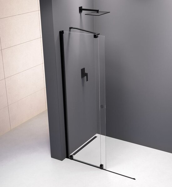 Polysan Polysan, MODULAR SHOWER zástěna s pojezdy 1000 mm, černá, MS5-100B