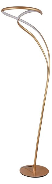 Designová stmívatelná slojecí lampa Twist zlatá