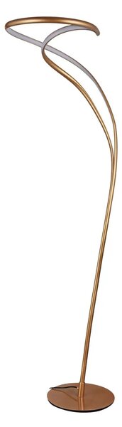 Designová stmívatelná slojecí lampa Twist zlatá