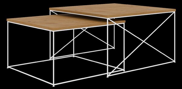 ADRK Furniture Konferenční stolek 2v1 Licco CT-LIC-W-OL