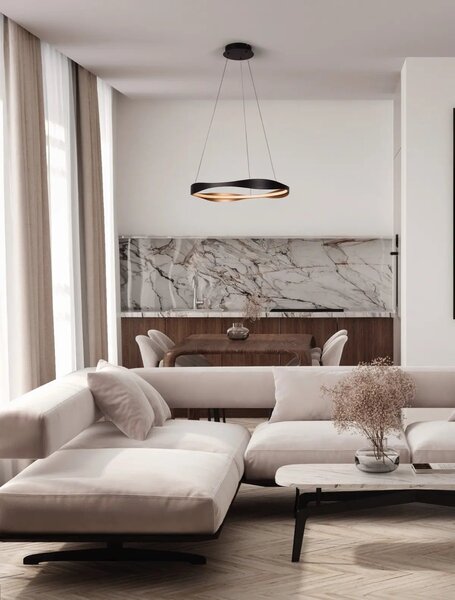 Designový lustr Platinum 60 – 60 x 310 cm