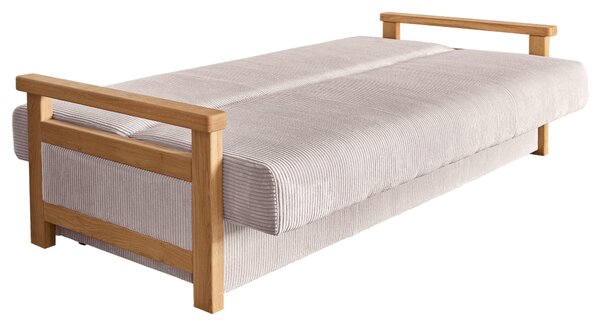 ROZKLÁDACÍ POHOVKA, textil, růžová P & B - Rozkládací pohovky, Online Only