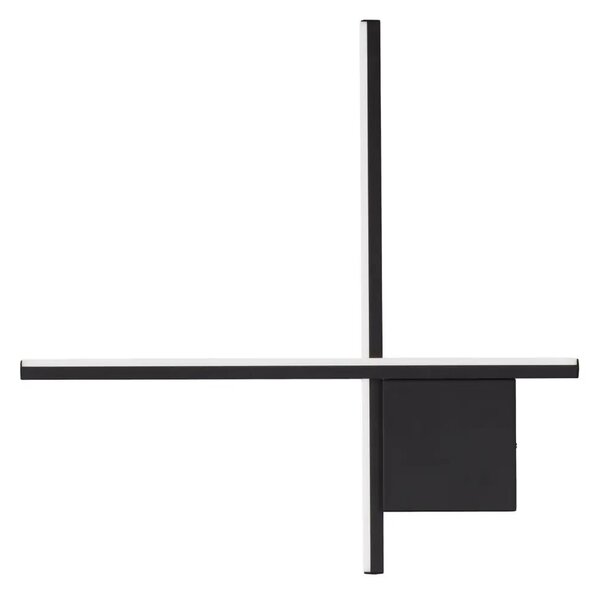 Designové nástěnné svítidlo Cross 50 černá