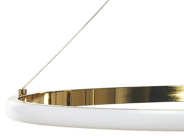 LED závěsná lampa TANO Kov Zlatá
