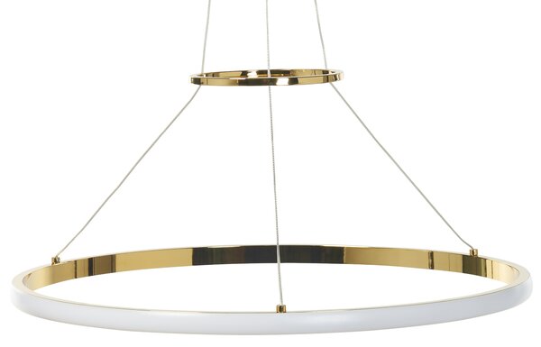 LED závěsná lampa TANO Kov Zlatá