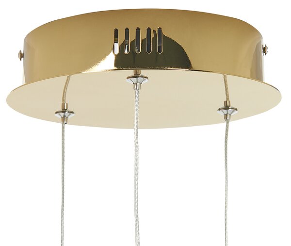 LED závěsná lampa TANO Kov Zlatá