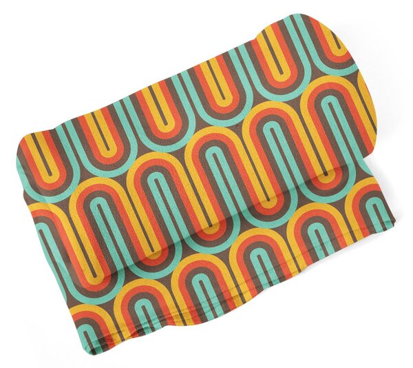 Sablio Deka Retro vlny - 150x120 cm