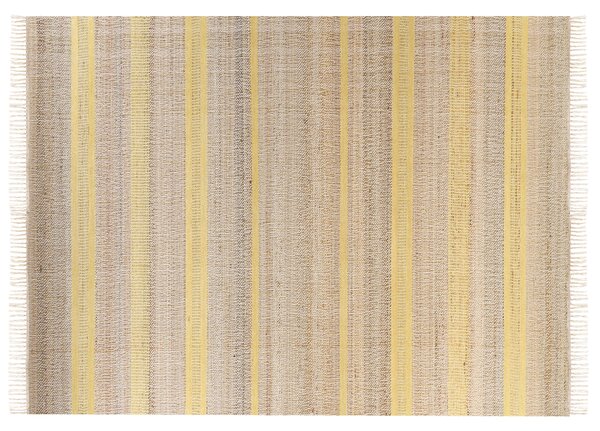 Koberec TALPUR Žlutá 160 x 230 cm Juta