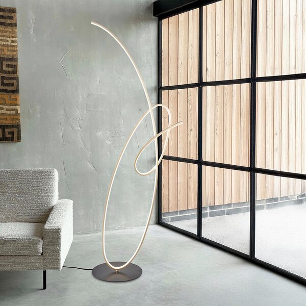 STOJACÍ LED SVÍTIDLO, 60/30/139 cm - Online Only svítidla, Online Only