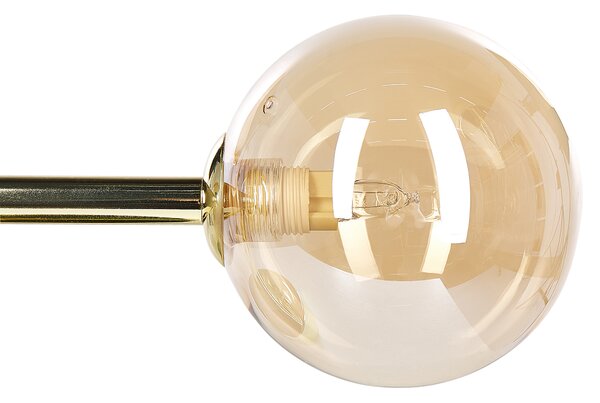 Nástěnná lampa RAMIS Kov Zlatá