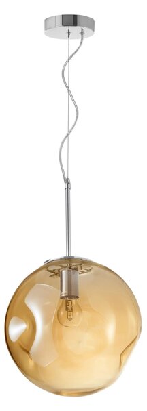 Retro lustr Mayan B 30 Chrome – Hnědá